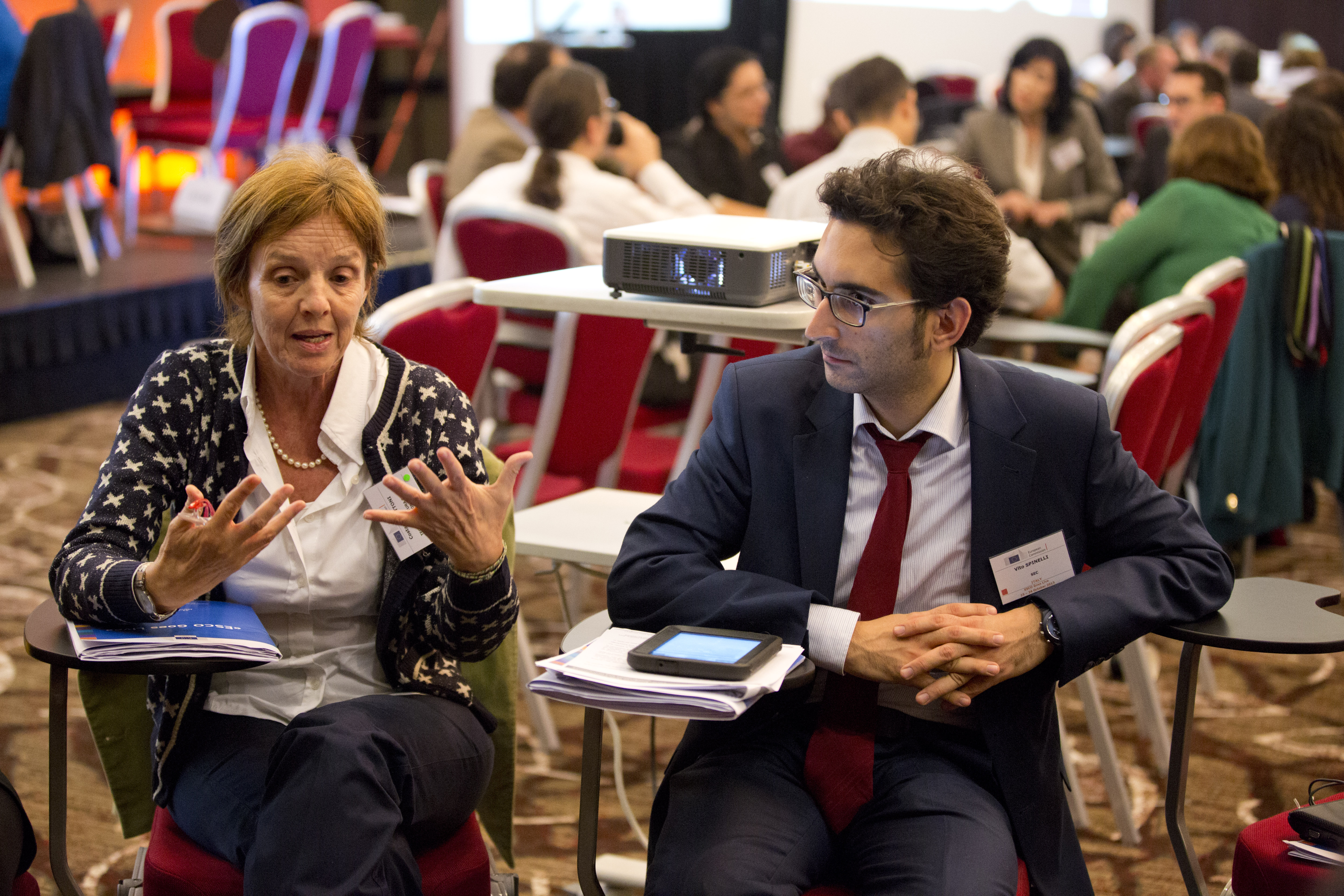 snapshot of a moment during one of the workshops with the representatives of the Member States